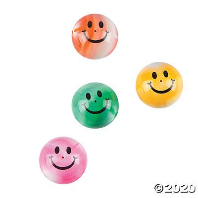 SMILE FACE POPPERS, 144 PIECES