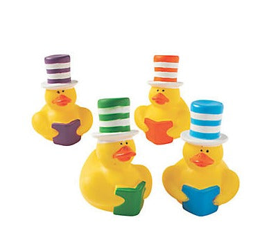 Stovepipe Hat Rubber Ducks