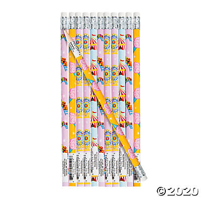 Over The Top Circus Pencils